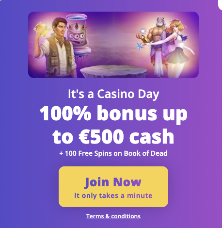 casino days bonus